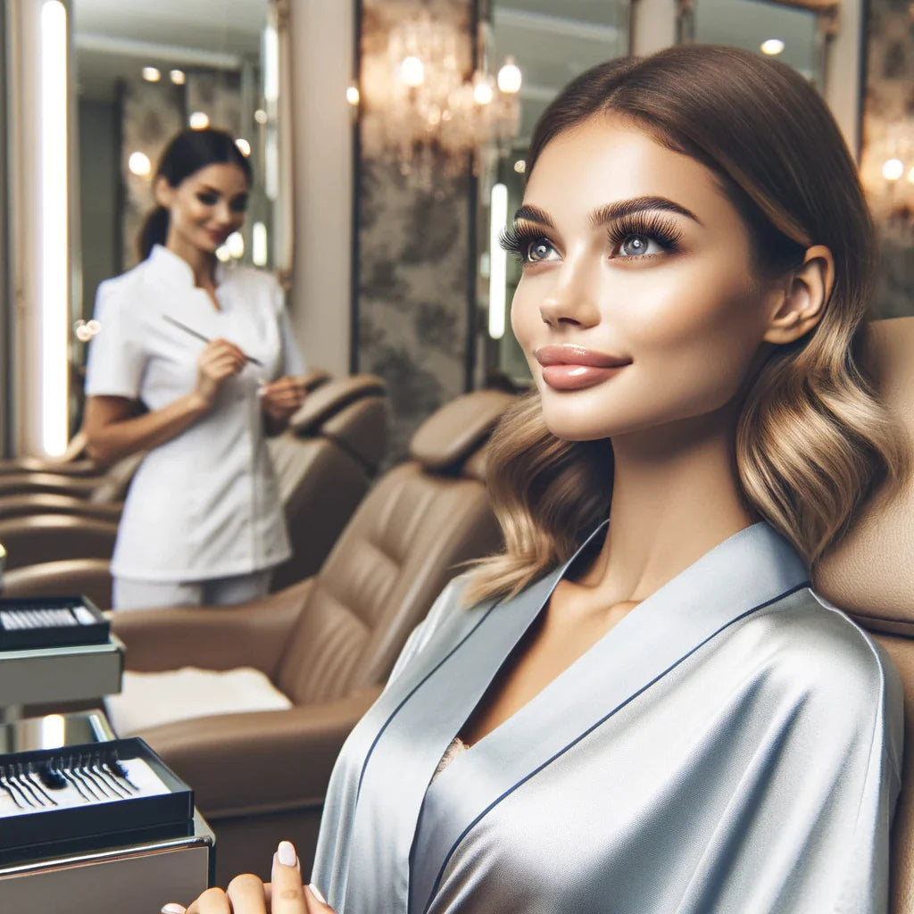 Lash Lift and Tint Before and After