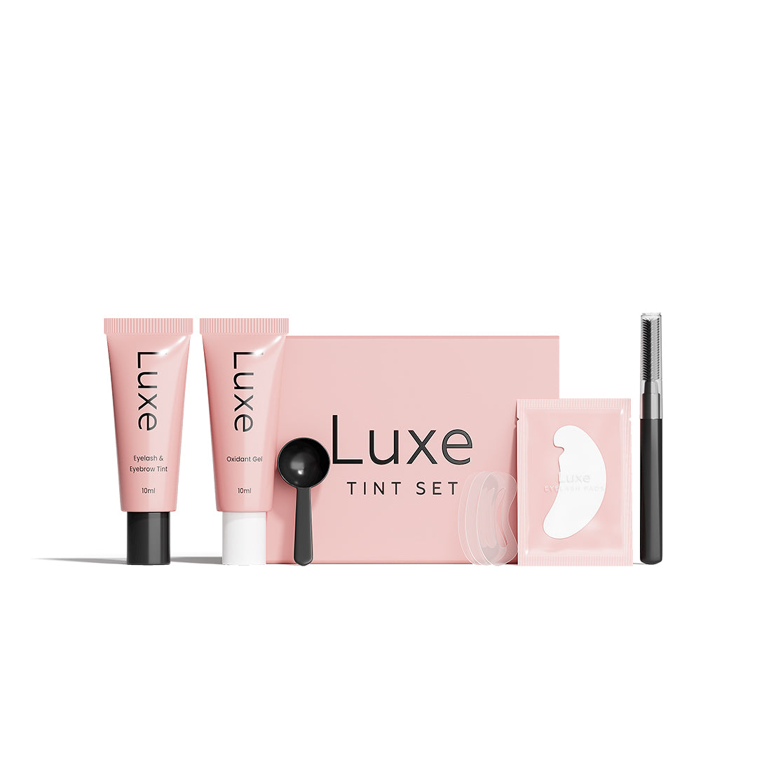 Eyelash tint, eyebrow tint, Luxe eyelash tint, Luxe eyebrow tint, Luxe tint set