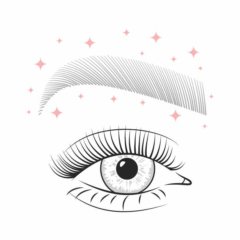 woman eye illustration