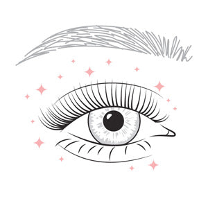 woman eye illustration