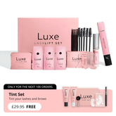 Luxe eyelash lift set, Luxe eyelash lift, do it yourself eyelash lift, Luxe Cosmetics, bundle, Lash Lift Kit, Lash Lift, Lash Lifting