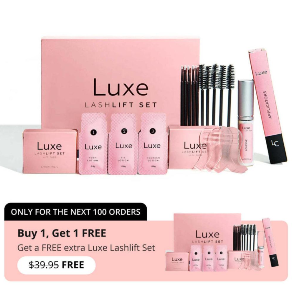 Luxe Lashlift Set (Buy 1 Get 1 FREE)